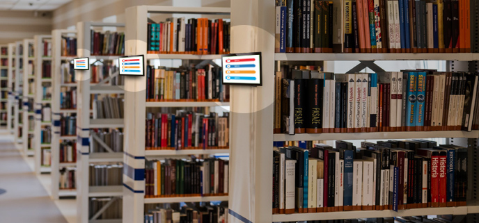 Digital Signage für die Bücherei – Digital Signage für die Bibliothek