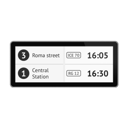 Papercast - Open Frame Displays - 23 Zoll (breit) - Digital Signage-Lösung