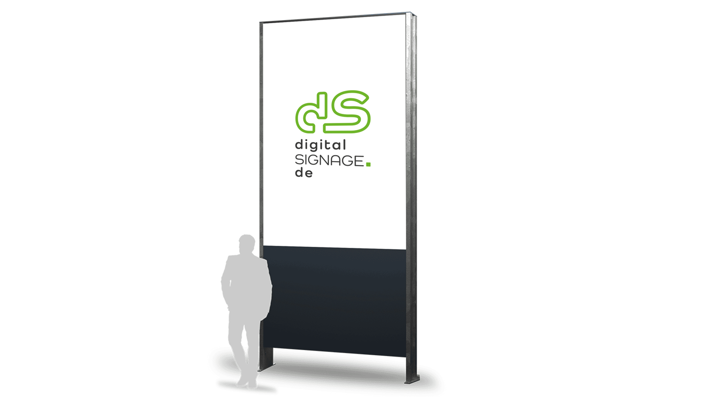Digital Signage XTS-LED-Pylon-Outdoor