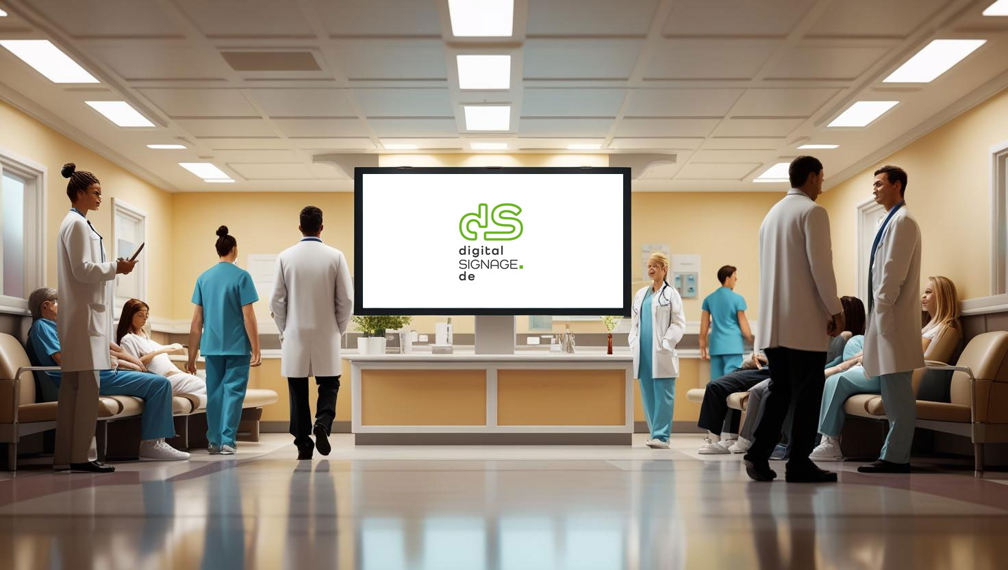 Digital Signage für Krankenhäuser