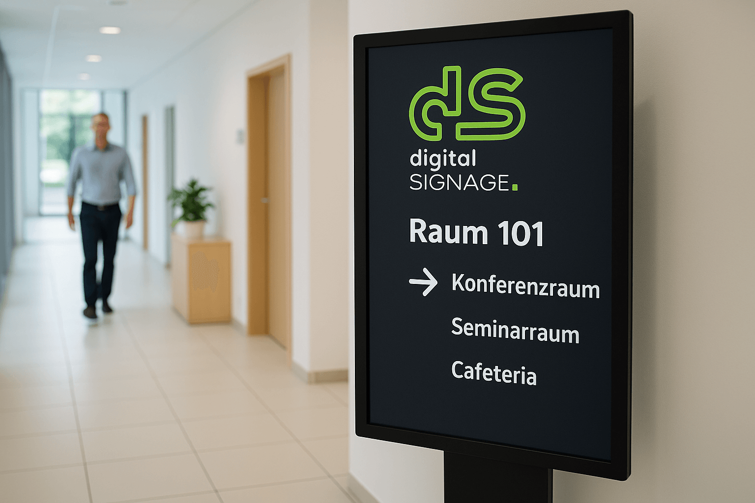 Digitale Infotafel