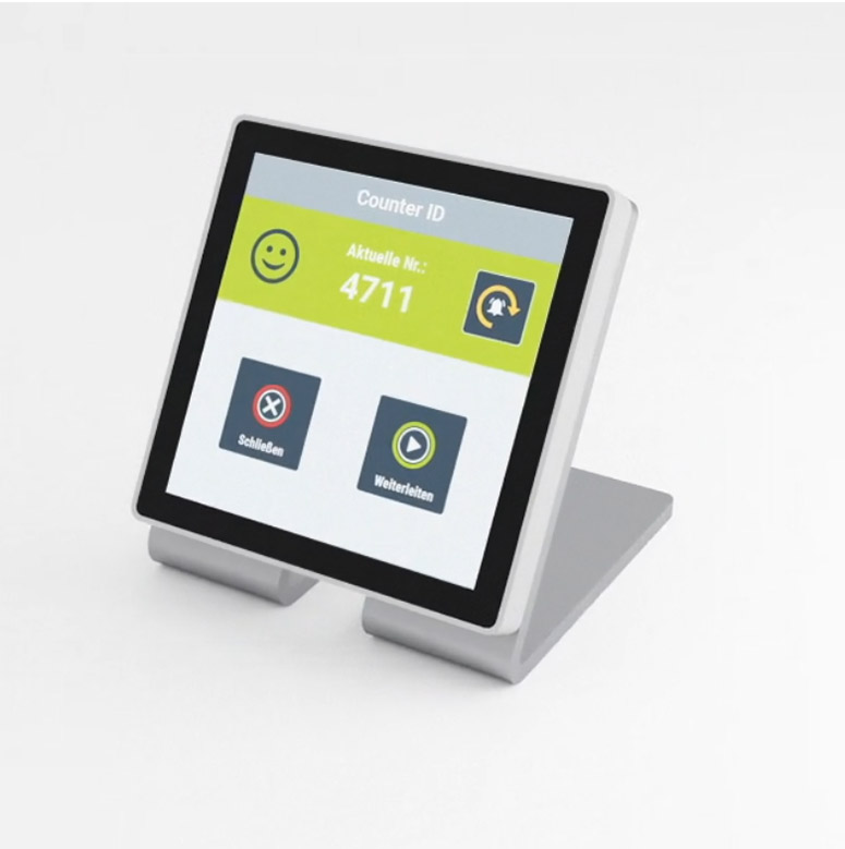 digitalSIGNAGE - Patientenaufrufsystem Steuerungssystem für Warteschlangen