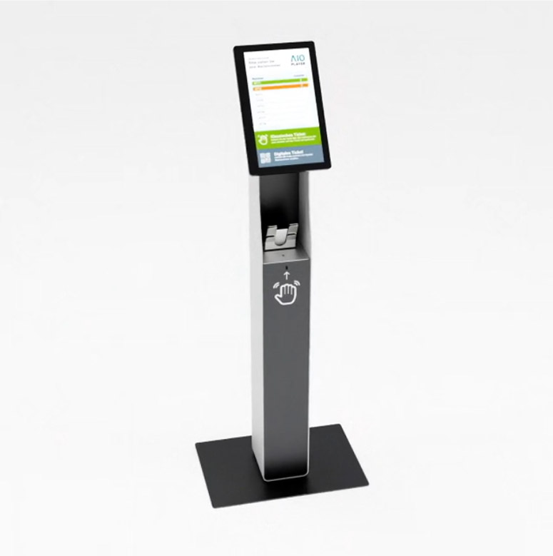 digitalSIGNAGE - Patientenaufrufsystem Stele