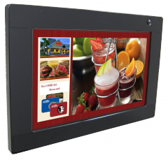 Power-over-Ethernet Web-Signboard